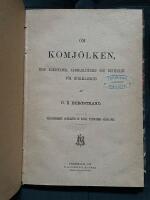 Om komj&ouml;lken, dess egenskaper, sammans&auml;ttning och betydelse f&ouml;r hush&aring;llningen / af C. E. Bergstrand ; T&auml;flingsskrift prisbel&ouml;nt af Kongl. Patriotiska S&auml;llskapet