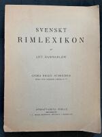 Svenskt rimlexikon II : Dubbelrim
