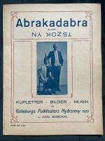 Abrakadabra - G&ouml;teborgs Folkteaters Ny&aring;rsrevy 1920