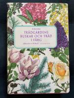  Tr&auml;dg&aring;rdens buskar och tr&auml;d i f&auml;rg 