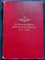 Bergslagernas j&auml;rnv&auml;gsaktiebolag 1872-1922 Historik