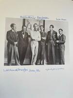 Le groupe de Halmstad 50 ans (Signed by all 6 artists). Textes par Pontus Hult&eacute;n, Viveca Bosson, Hans M&ouml;rner, Lars Bergquist, Jean H&eacute;lion. Po&egrave;mes par Erik Lindegren.