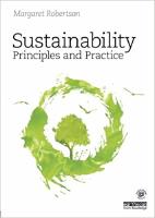 Sustainability Principles and Practice