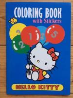 Hello Kitty Coloring Book with Stickers