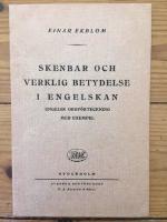 Skenbar och verklig betydelse i engelskan