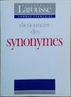 Nouveau dictionnaire des synonymes
