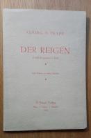 Der Reigen. Zw&ouml;lf Lithographien in R&ouml;tel. Nach Motiven von Arthur Schnitzler. Mit einer Einf&uuml;hrung von Emil Franzel. 