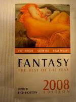 Fantasy : The Best of the Year 2008 Edition