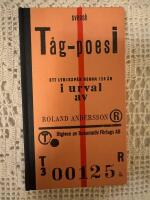 Svensk t&aring;g-poesi : ett lyriksp&aring;r genom 125 &aring;r