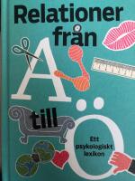 Relationer fr&aring;n A till &Ouml;
