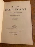 Solmans Musiklexikon band 1, A-Egypten