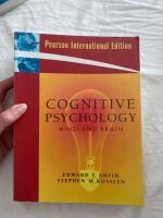 Cognitive psychology - mind and brain