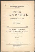 Om supradentala ock kakuminala n-ljud i nordiska spr&aring;k.