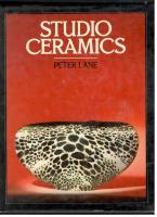 Studio ceramics