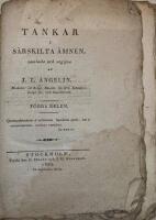 Tankar i s&auml;rskilta &auml;mnen I-II