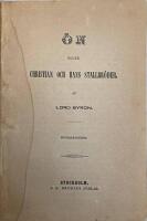 &Ouml;n eller Christian och hans stallbr&ouml;der