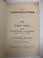 Ingen ting, eller om sm&aring;folkets s&auml;llskapslif i staden och p&aring; landet. En "sketch-bok" till lands af f&ouml;rfattaren till ingen ting I-II