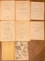 Seven booklets with illustrated poems by and about Juan Ram&oacute;n Jim&eacute;nez