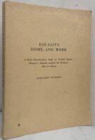 Equality, Home, and Work. A Socio-Psychological Study on Finnish Student Women's Attitudes towards the Woman's Role in Society