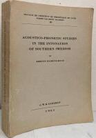 Acoustico-Phonetic Studies in the Intonation of Southern Swedish