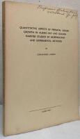 Quantitative Aspects of Prenatal Gonad Growth in Albino Rat and Golden Hamster studied by Morphologic and Experimental Methods