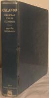 Icelandic. Grammar, Texts, Glossary