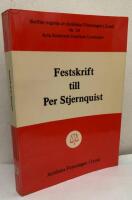 Festskrift till Per Stjernquist