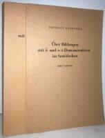 &Uuml;ber Bildungen mit s- und n-t-Demonstrativen im Semitischen. Beitr&auml;ge zur vergleichenden Grammatik der semitischen Sprachen + Index Verborum