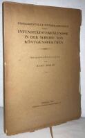 Experimentelle Untersuchungen &uuml;ber Intensit&auml;tsverh&auml;ltnisse in der M-Reihe von R&ouml;ntgenspektren