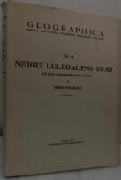 Nedre Luledalens byar. En kulturgeografisk studie