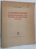 Linn&eacute;studier. Minnesanteckningar och botaniskt kulturhistoriska uppsatser