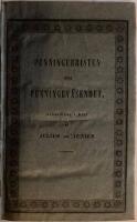 Penningebristen och penningev&auml;sendet, behandlade i bref af Julius och Junius