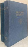 Burl&ouml;vs kommun. Historia och beskrivning. I-II