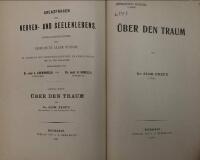 Grenzfragen des Nerven- und Seelenlebens. Einzel-darstellungen f&uuml;r gebildete aller St&auml;nde. Heft. 1-8 [Contains first edition of Freud&rsquo;s &ldquo;&Uuml;ber den Traum&rdquo;]