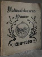 Minnesskrift utgiven av Folkdansf&ouml;reningen Nationaldansens V&auml;nner vid dess tio&aring;rs-jubileum. 1918-1928