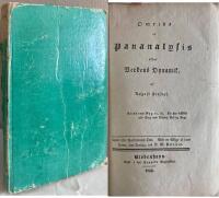 Omrids af Pananalysis eller Verdens Dynamik