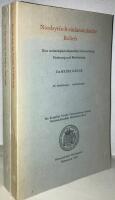 Nordsyrisch-s&uuml;danatolische Reliefs. Eine arch&auml;ologisch-historische Untersuchung Datierung und Bestimmung. I-II