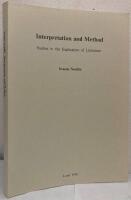 Interpretation and Method. Studies in the Explication of Literature