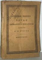 Cornelii Nepotis Vitae Excellentium Imperatorum cum Fragmentis