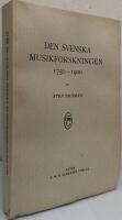 Den svenska musikforskningen 1750-1900