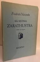 S&aring; sj&ouml;ng Zarathustra. Dikter och fragment