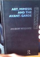 Art, Mimesis and the Avant-Garde