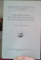 Contributions to the Physiography of Southampton Island