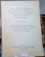 Inflytandet av avståndet från brukningscentrum till inägojorden på arbetsbehov, driftsformer och driftsresultat. (The influence of the distance between the farm centre and the farm land upon the need of work, the kind of farming and the economical result)