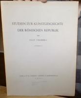 Studien zur Kunstgeschichte der R&ouml;mischen Republik