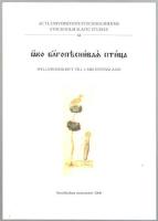 Jako blagopesnivaja ptica. Hyllningsskrift till Lars Steensland
