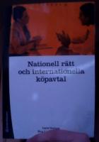 Nationell r&auml;tt och internationella k&ouml;pavtal