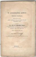 De pronominibus arabicis [On Arab Pronouns]