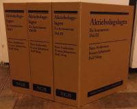 Aktiebolagslagen. En kommentar. Del I-III