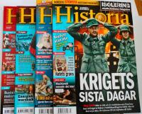 Illustrerad vetenskap V&auml;rldens historia 2014 nr 4,5 2020 nr 6,7